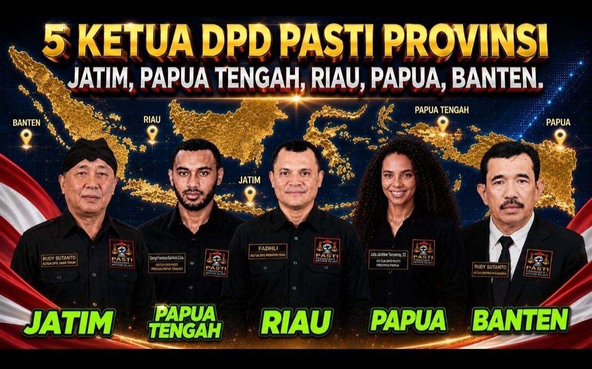 PASTI (Pengacara dan Aktivis Sejati) Perkuat Organisasi Nasional, DPD dan DPC Terbentuk di Berbagai Provinsi dan Kabupaten/Kota di Indonesia