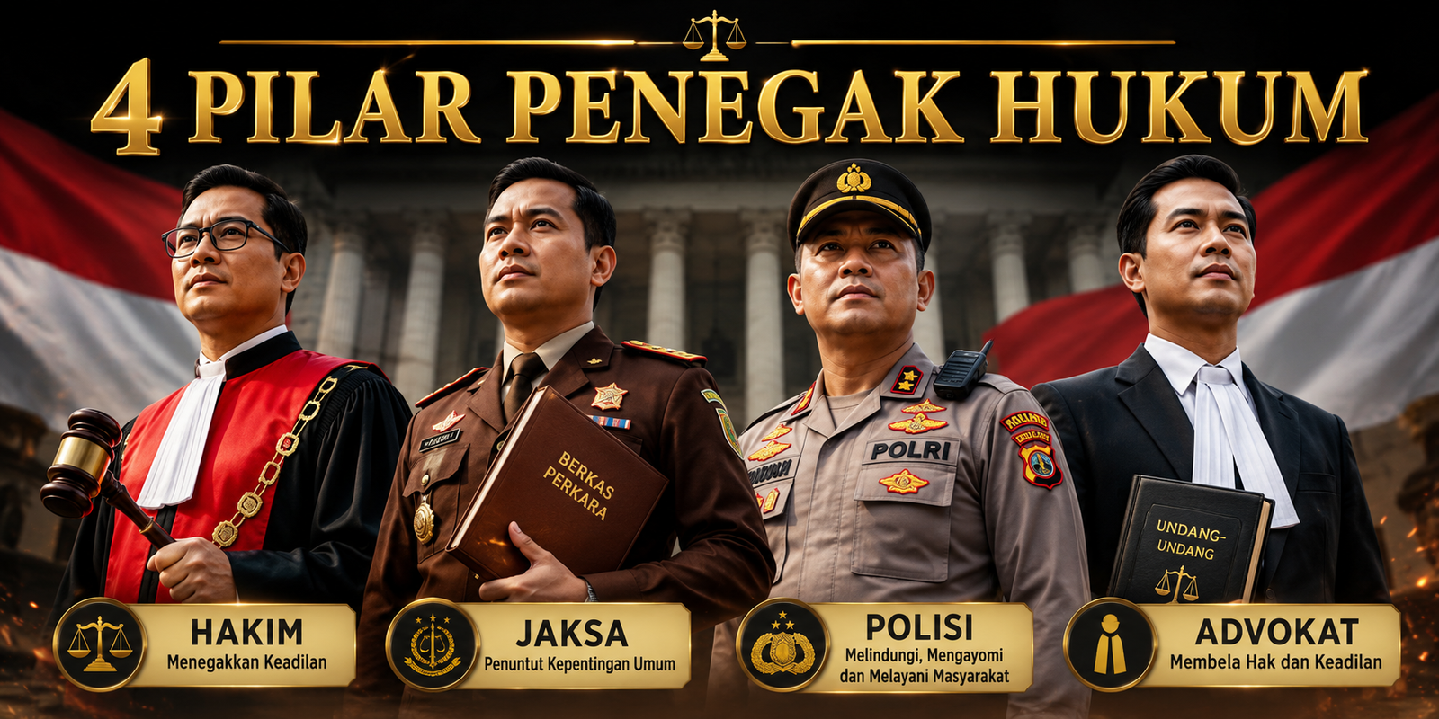 DPP PASTI: Empat Pilar Penegak Hukum Harus Saling Menghormati Demi Tegaknya Keadilan