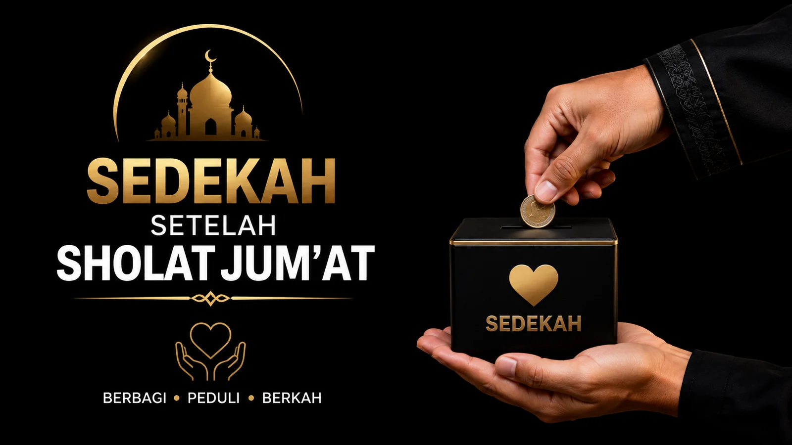 DPP PASTI: Mari Bersedekah Setelah Sholat Jumat
