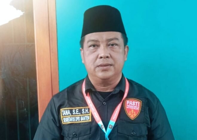 TANA, S.E., S.H. Resmi Mengemban Amanah sebagai Sekretaris DPD PASTI Provinsi Banten
