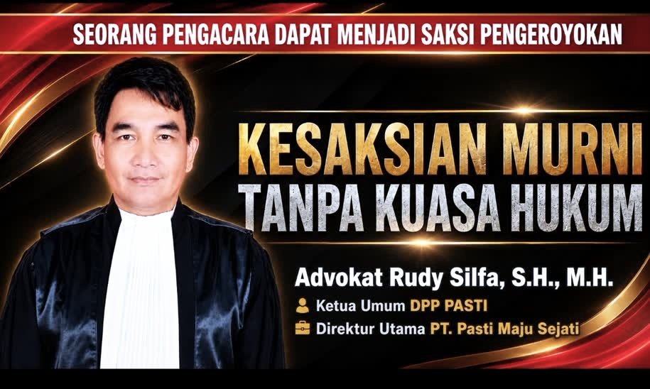 Advokat Melihat Pengeroyokan: Bolehkah Menjadi Saksi? Menurut Pandangan Praktisi Hukum Rudy Silfa