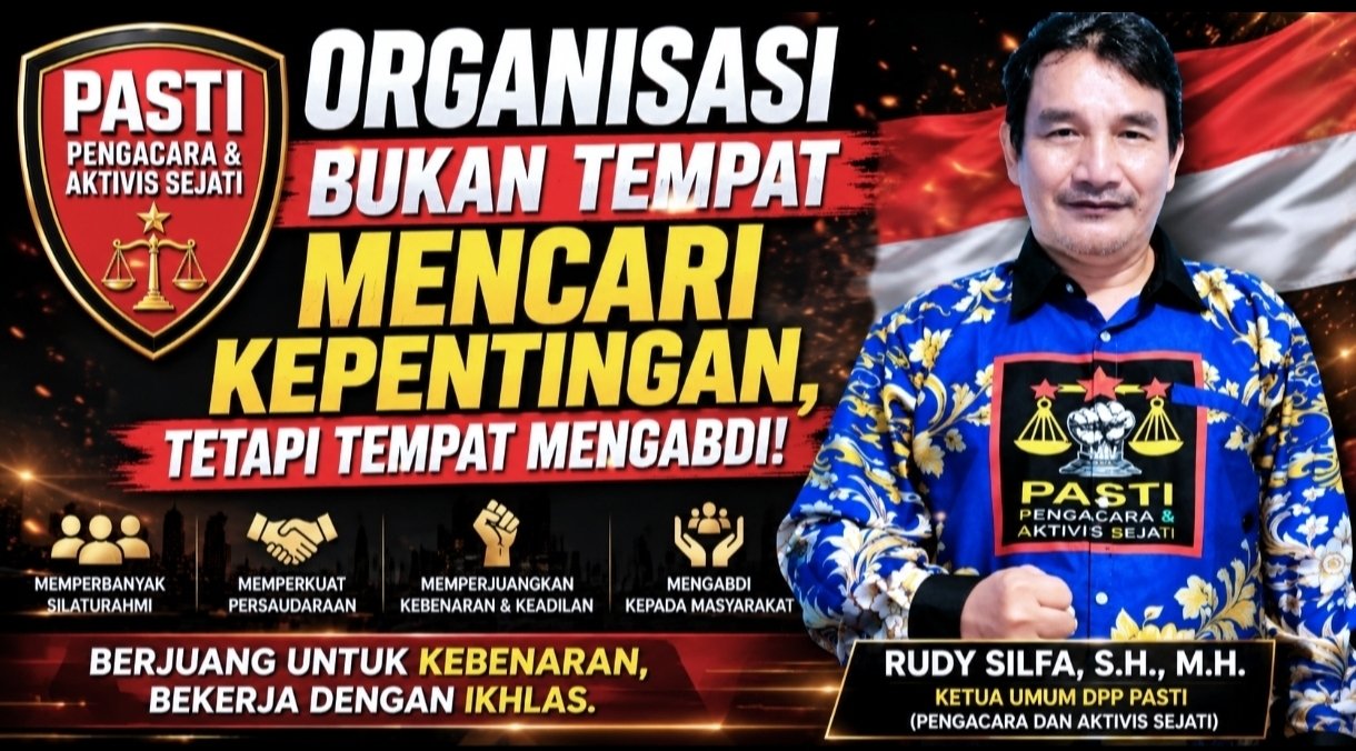 Organisasi Bukan Tempat Mencari Kepentingan, tetapi Tempat Mengabdi