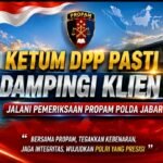 Ketum DPP PASTI Hadiri Pemeriksaan Klien di Polsek Cibinong