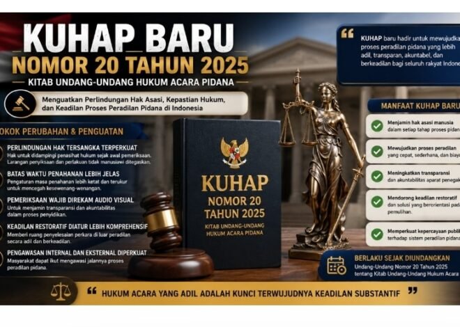 LAPORAN TAK DITANGGAPI? KUHAP BARU BERI JALAN HUKUM BAGI PELAPOR