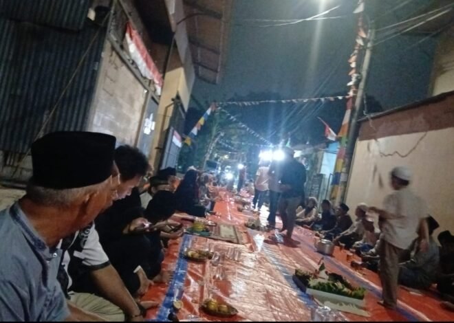 Warga RW 002 Kelurahan Pondok Jagung Timur Gelar Syukuran Sambut HUT ke-81 Kemerdekaan RI