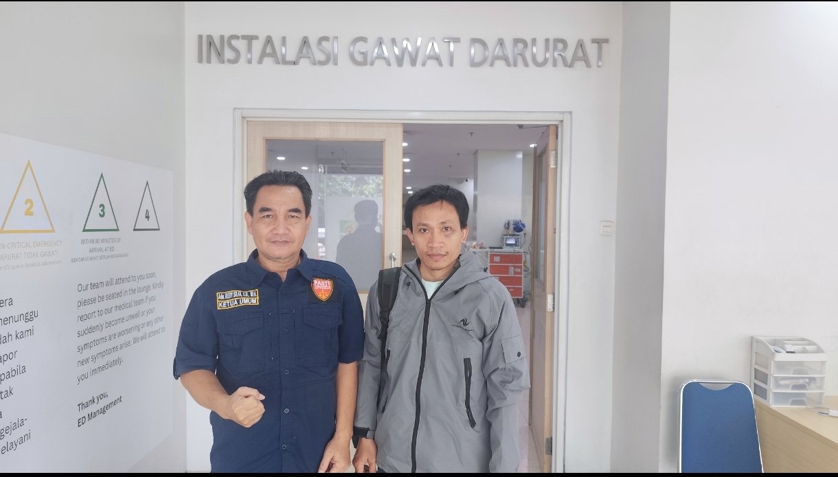 KORBAN PENGEROYOKAN AY JALANI VISUM DI RS ATMA JAYA, DPP PASTI SIAP KAWAL PROSES HUKUM