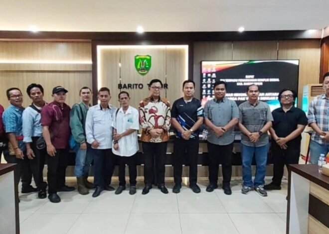 MEDIASI SENGKETA LAHAN DENGAN PT MULTI TAMBANG JAYA UTAMA DI BARITO TIMUR GAGAL, PERWAKILAN PERUSAHAAN WALK OUT