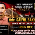 Pernah Dampingi John Kei di Polda Metro Jaya hingga PN Jakarta Barat, Adv. Saiful Bakhri Kini Wakil Ketua Umum DPP PASTI