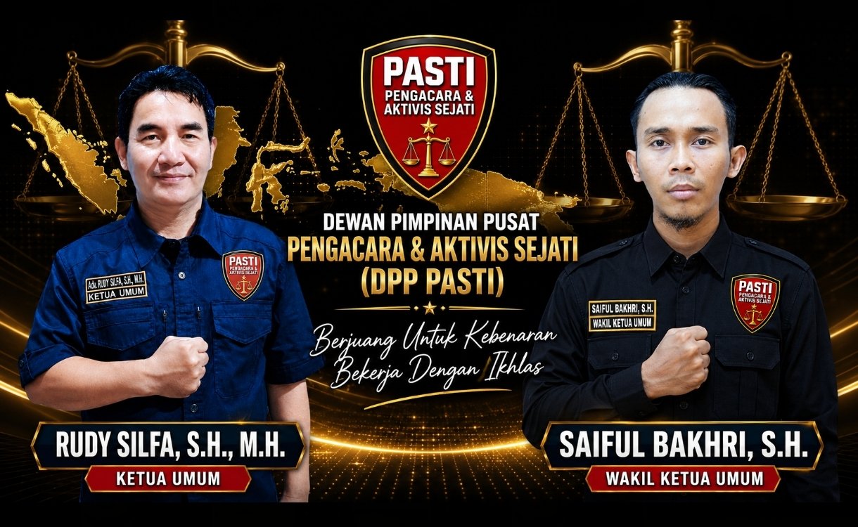 Duet Eks Pengacara John Kei Pimpin DPP PASTI, Serukan Pengacara dan Aktivis Nusantara Bersatu