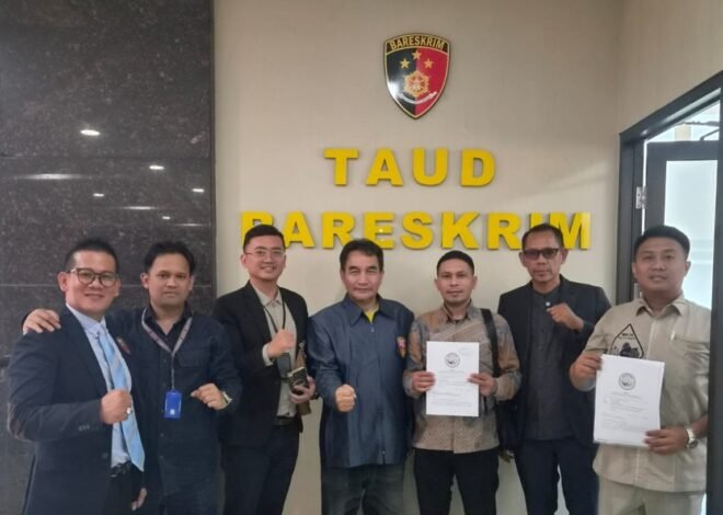 GERTAK Ajukan Laporan Pengaduan ke Bareskrim Polri Terkait Dugaan Penghinaan, Fitnah dan Hoaks