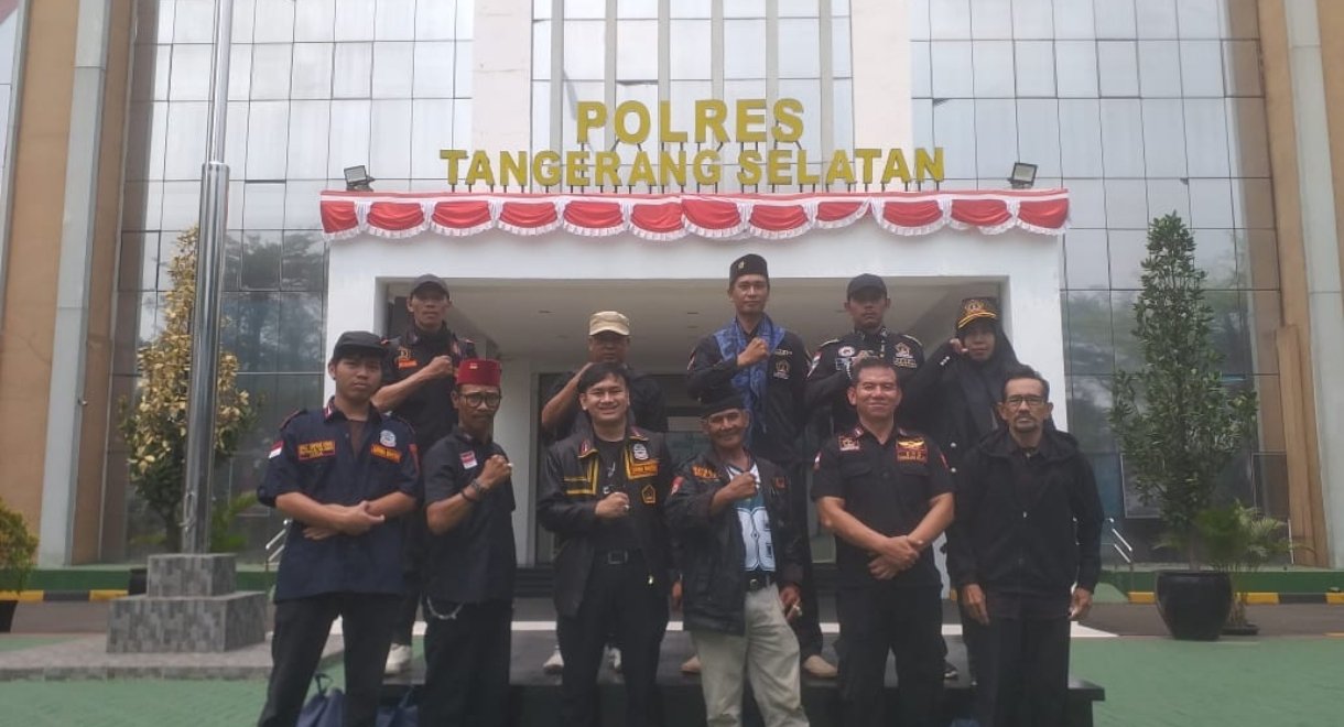 PASTI HADIRI APEL SABUK KAMTIBMAS DI POLRES TANGERANG SELATAN, BERSAMA TNI, SATPOL PP DAN SEJUMLAH ORMAS