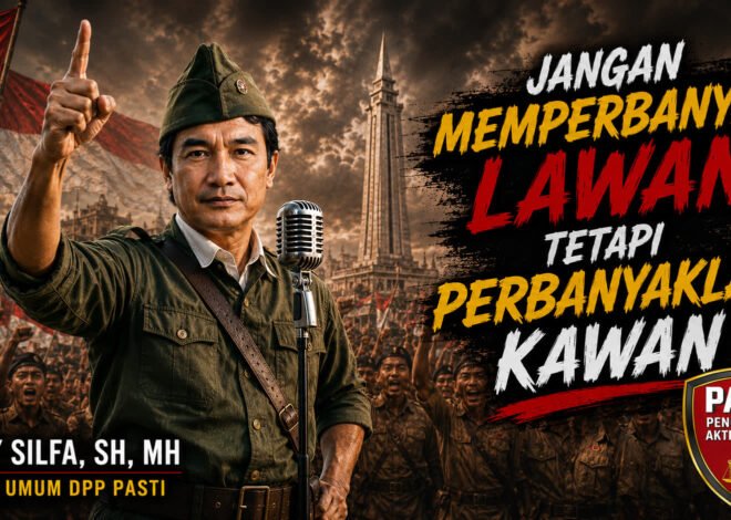 Kata Bijak Bung Tomo Jadi Inspirasi Ketum DPP PASTI