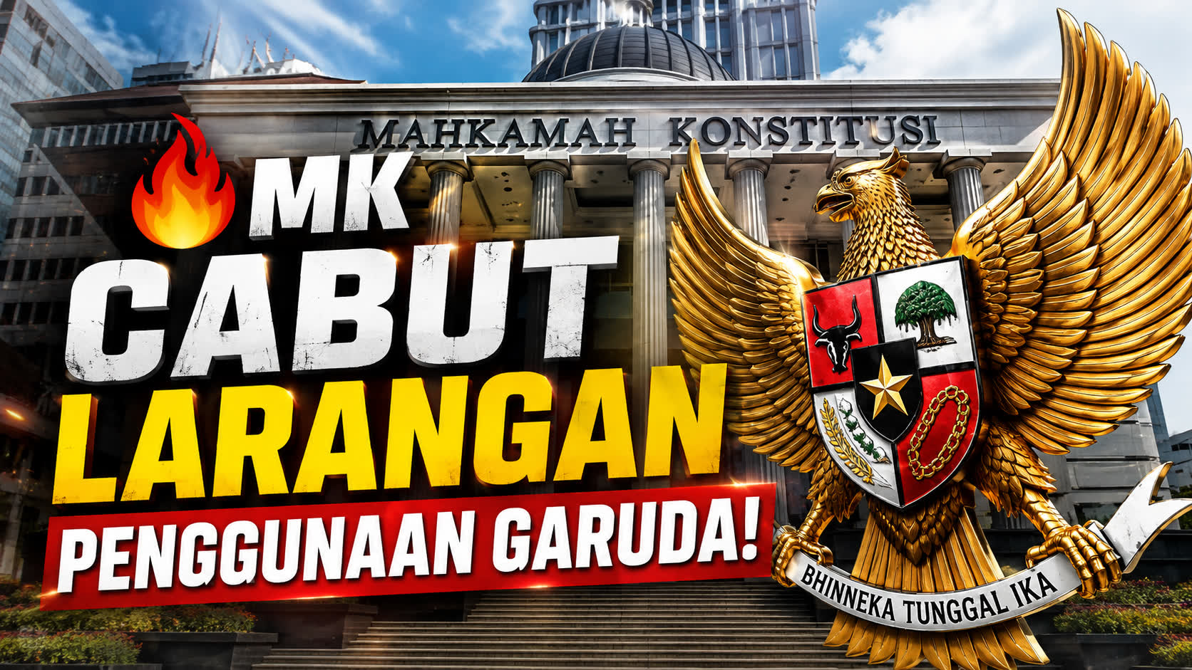 MK CABUT LARANGAN PENGGUNAAN GARUDA!