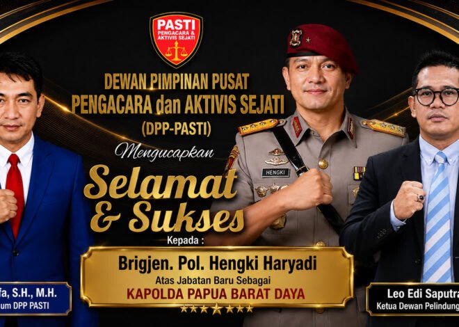 Pernah Tangkap Hercules, Brigjen Hengki Haryadi Kini Dipercaya Pimpin Polda Papua Barat Daya