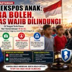 JANGAN EKSPOS ANAK: KAMERA BOLEH, IDENTITAS WAJIB DILINDUNGI