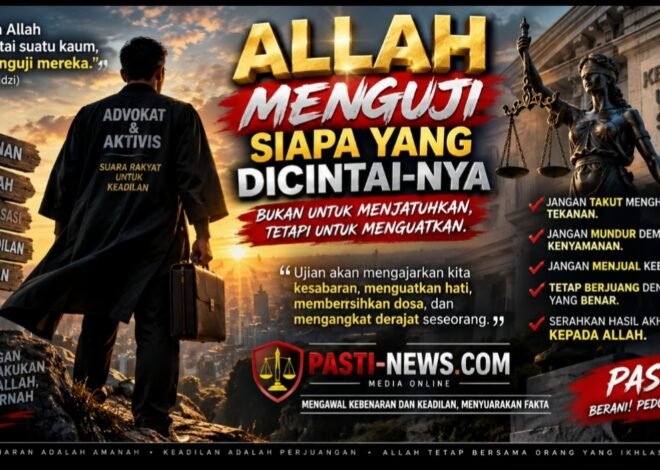 Ketika Allah Menguji, Jangan Pernah Menyerah pada Kebenaran