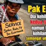 Masih Ada Kaki untuk Berjuang”: Kisah Pak Enon, Ayah yang Pantang Menyerah pada Keadaan