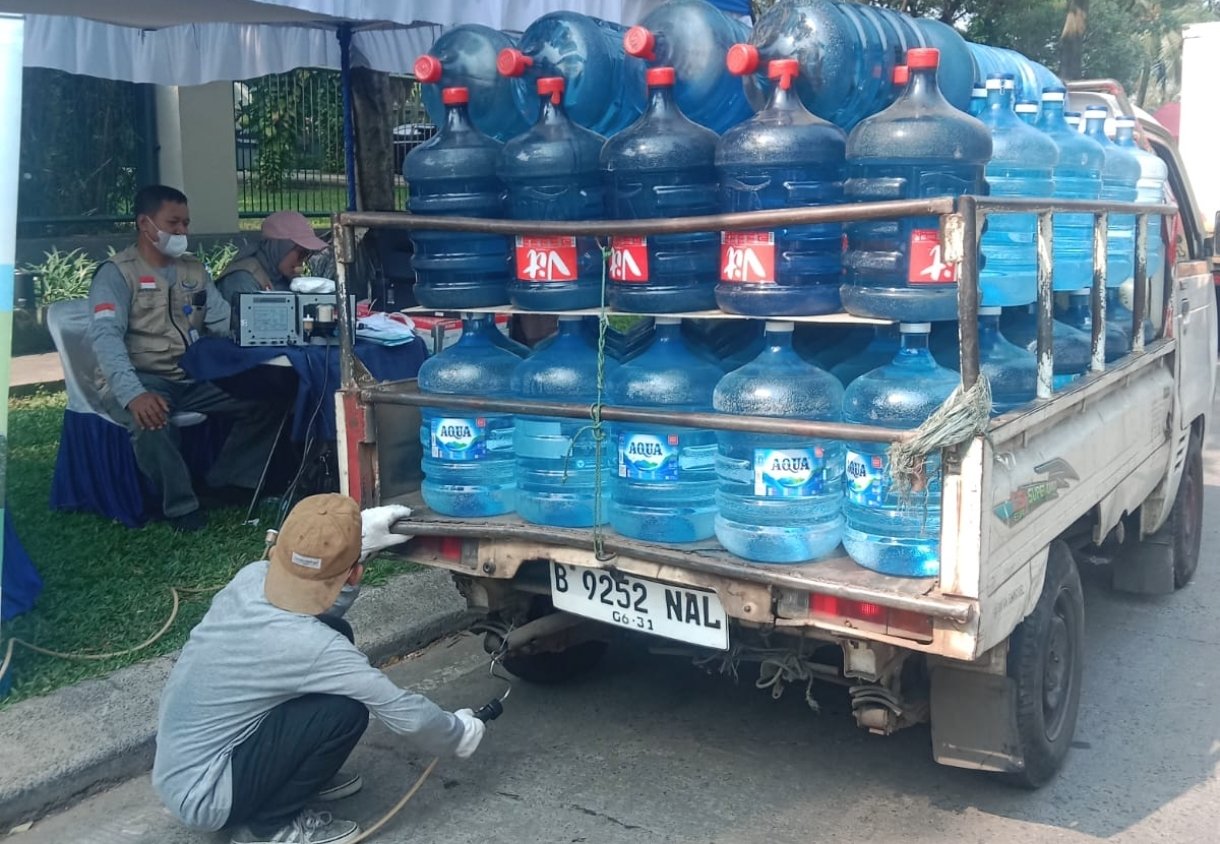 Operasi Uji Emisi Gratis di Alam Sutera Disambut Antusias Warga Tangsel