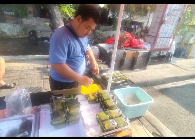 Nasi Bakar Mas Kentung, Cuma Rp5.000 Porsi Besar, Rasanya Bikin Ketagihan, di Krendang, Jembatan Besi, Tambora