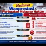 Memahami Perbedaan Wanprestasi dan Perbuatan Melawan Hukum dalam Sengketa Perdata