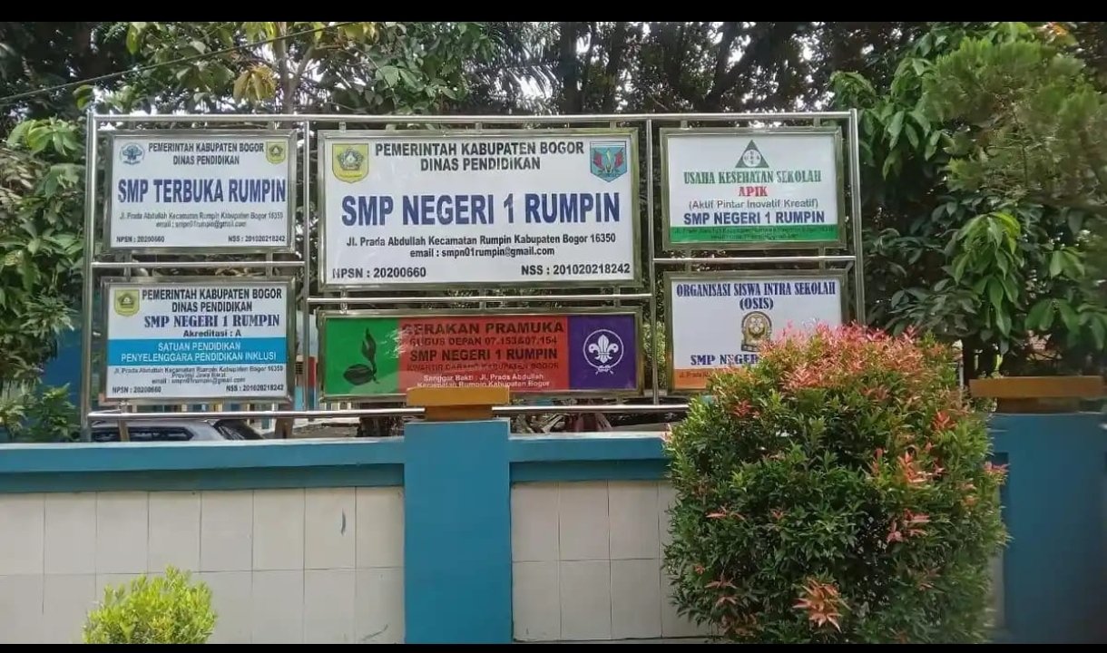 SMPN 1 Rumpin Terapkan Pembelajaran dari Rumah Imbas Erupsi Gunung Anak Krakatau