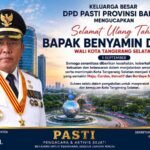 DPD PASTI Banten Ucapkan Selamat Ulang Tahun kepada Wali Kota Tangerang Selatan